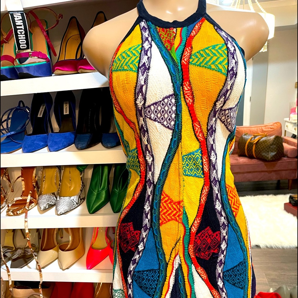 Coogi Halter Dress